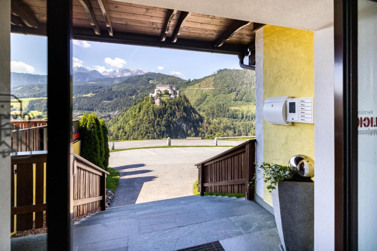 Der Burgblick-Adults Only Hotel Werfen Exterior foto